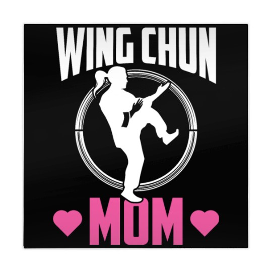 Wing Chun Mom Fighter Coach Martial Arts Training Mahjong Mats