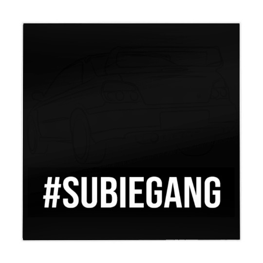 Subie Gang Impreza jdm lover classic japanese car Mahjong Mats