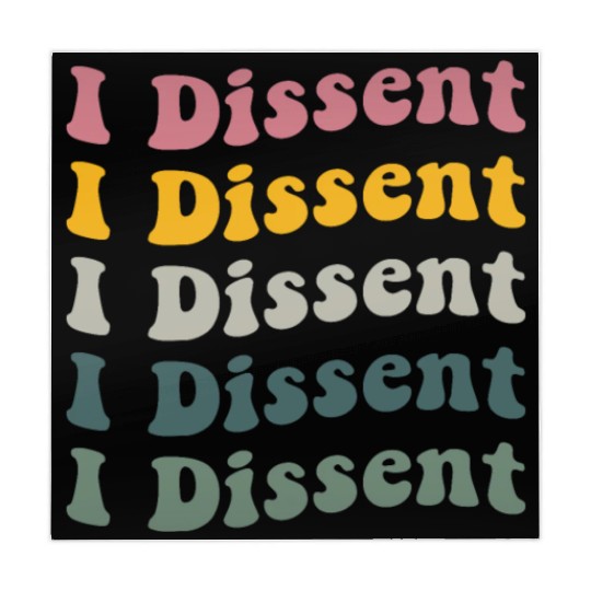 I Dissent Protect Roe V Wade Mahjong Mats Notorious Rbg