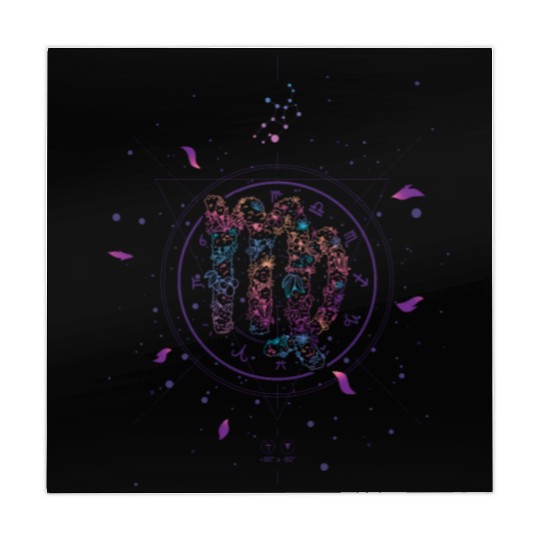 Virgo Sun Astrology Virgo Sun Astrology gift inspi Mahjong Mats