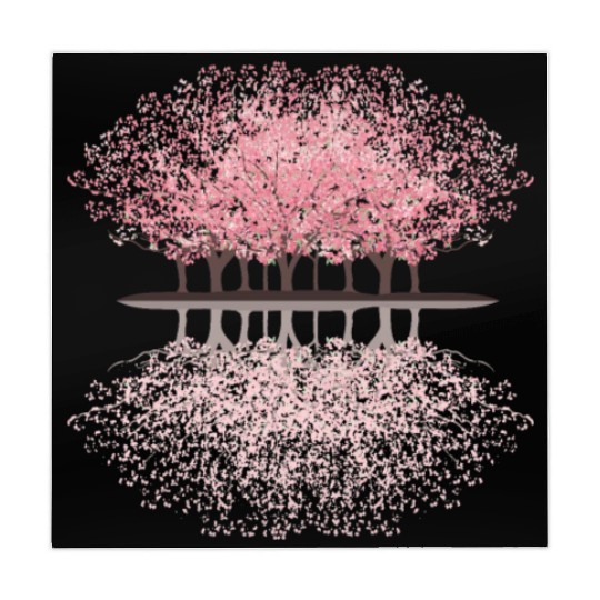 Sakura Blossoms Flower Forest Sakura Blossoms Flow Mahjong Mats