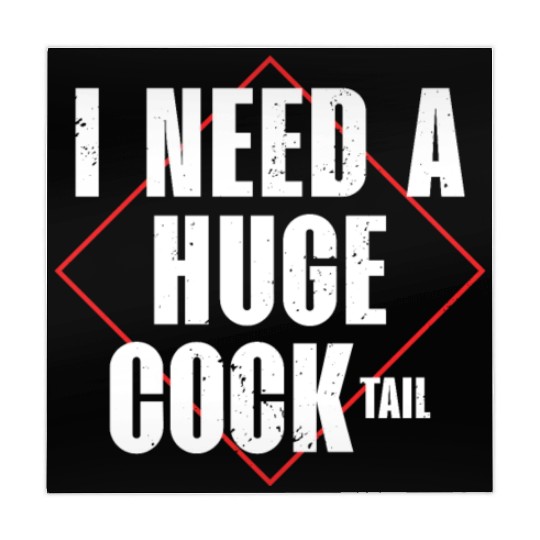 I Need A Huge Cocktail | Bourbon Drinker Mahjong Mats |