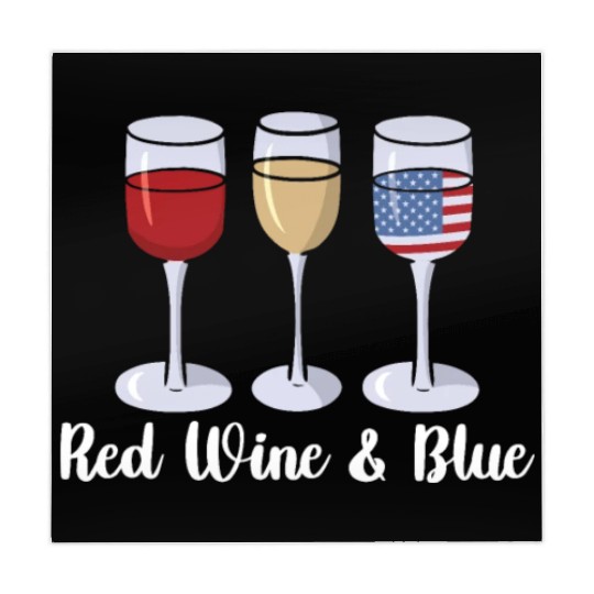 Red Wine & Blue | Bourbon Drinker Mahjong Mats | Whisky