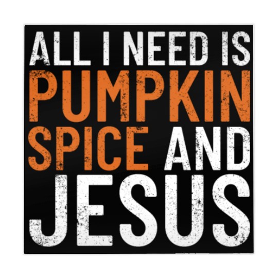 All I Need Is Pumpkin Spice And Jesus Thanksgiving Mahjong Mats