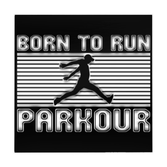 born to run parkour Mahjong Mats