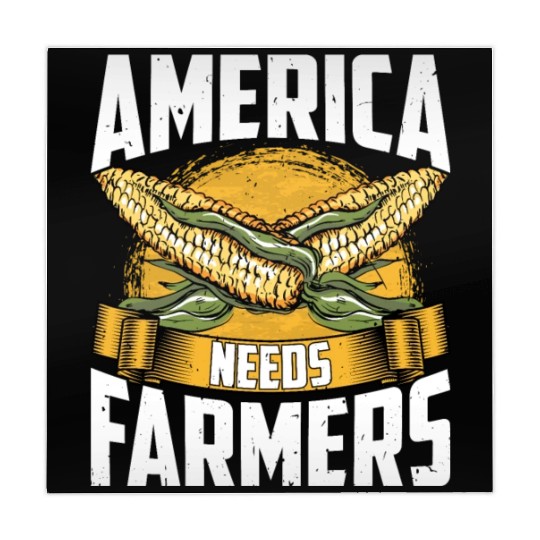 America Needs Farmers Funny Corn Farming Mahjong Mats