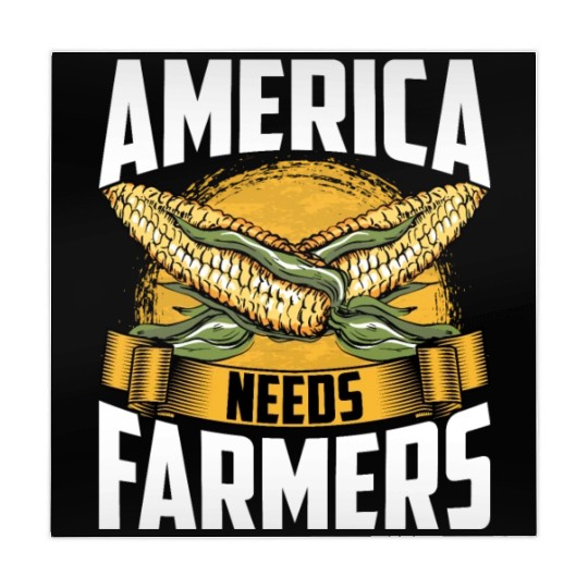 America Needs Farmers Agriculture Farmer Corn Mahjong Mats