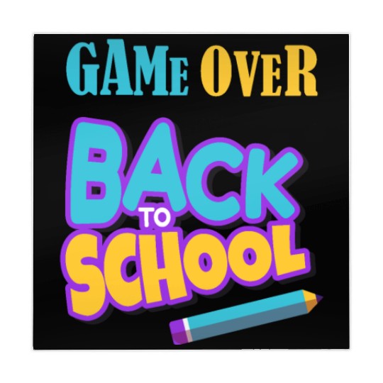 Game Over Back To School Mahjong Mats