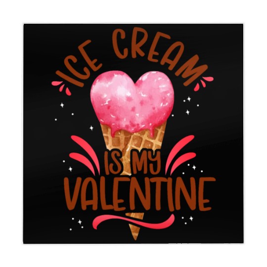 Ice Cream Valentines Day Heart Mahjong Mats