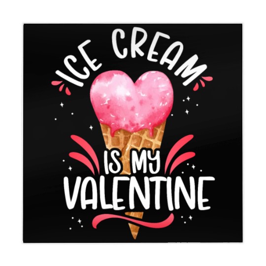 Ice Cream Valentines Day Heart Mahjong Mats