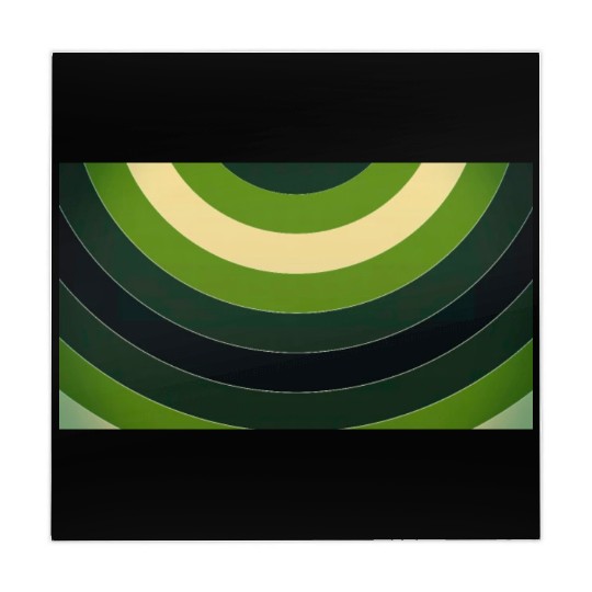 Colorful paint curves spinning with a spectrum Mahjong Mats