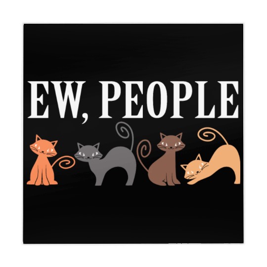 Ew People meowy Cat Lover Mahjong Mats