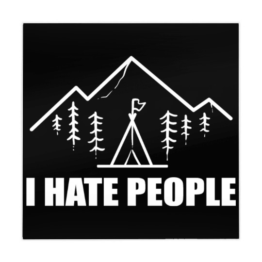 I Hate People Introvert Gift Mahjong Mats