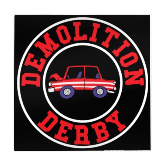 Demolition Derby Driver Demolition Derby Mahjong Mats