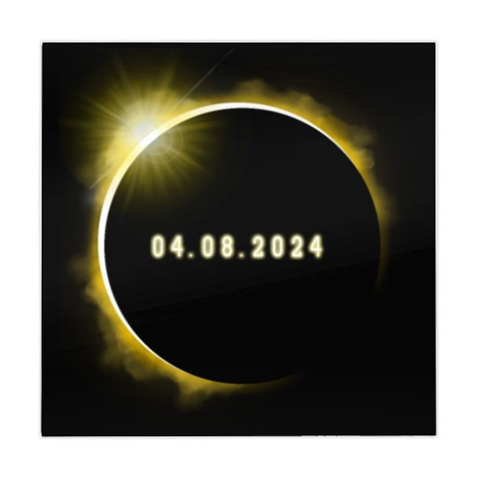 Total Solar Eclipse 4.08.24 Totality Solar Eclipse Mahjong Mats