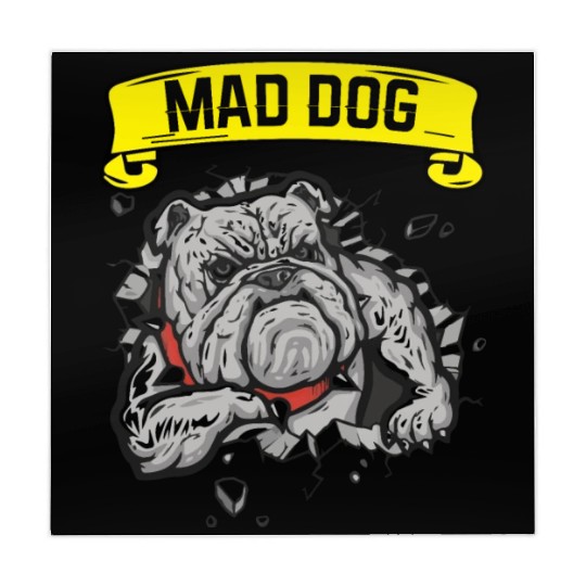 Mad dog pitbill lover Mahjong Mats