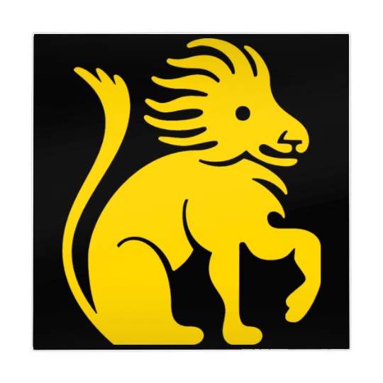 leo zodiac gold lion king Mahjong Mats