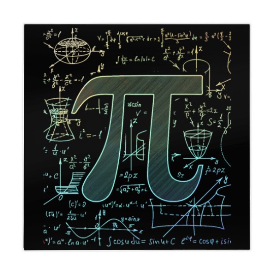 3.14 Pi Day Men Women Math Physics Teacher Mahjong Mats