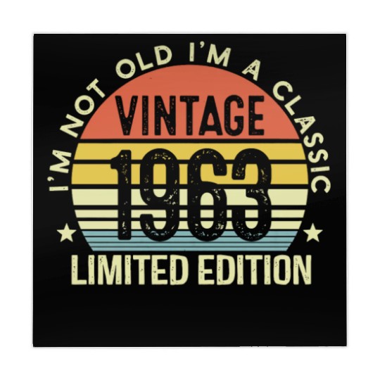 Vintage 1963 Limited Edition I Am A Classic Mahjong Mats