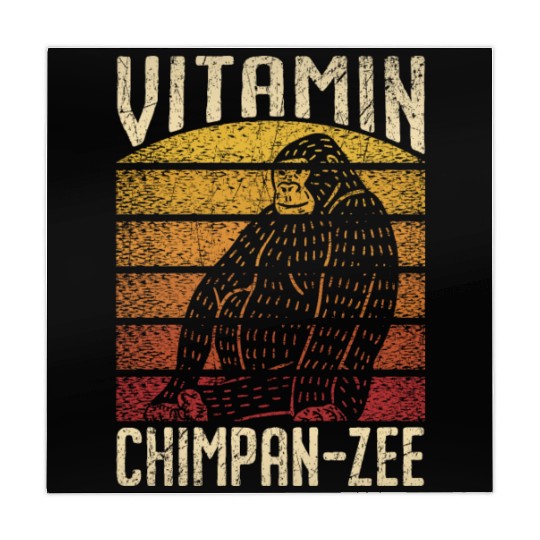 Vitamin Chimpanzee Monkey Animal Zookeeper Mahjong Mats
