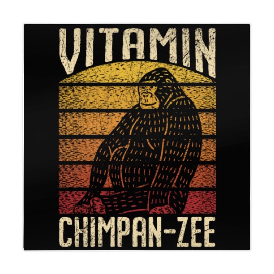 Vitamin Chimpanzee Monkey Animal Zookeeper Mahjong Mats