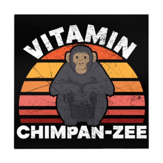 Vitamin Chimpanzee Monkey Animal Zookeeper Mahjong Mats