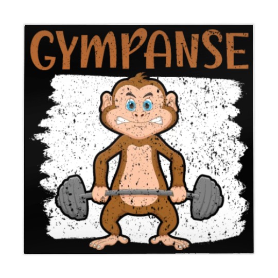 Gympanse Chimpanzee Monkey Animal Zookeeper Mahjong Mats