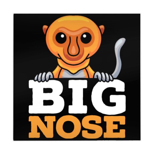 Big Nose Proboscis Monkey Ape Wildlife Zookeeper Mahjong Mats