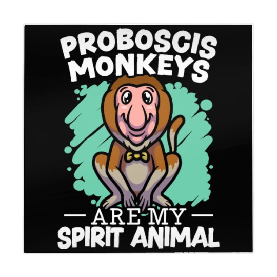 Proboscis Monkeys Are My Spirit Animal Zookeeper Mahjong Mats