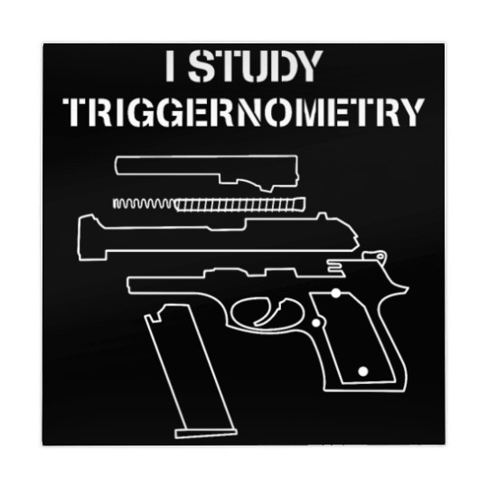 I Study Triggernometry - Gun Owner Lover Mahjong Mats