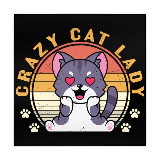 Crazy cat Lady Mahjong Mats