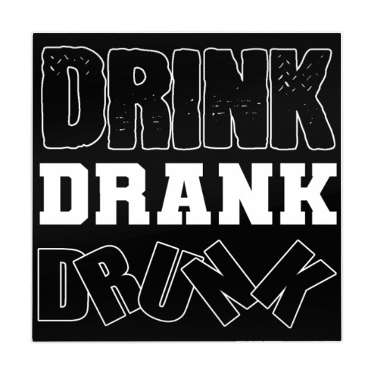 Drink Drank Drunk Party-goer Gift Mahjong Mats