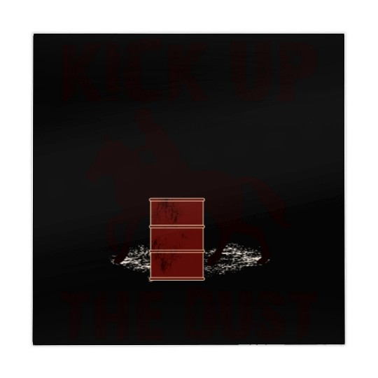 Barrel Racer Rodeo Racing Horse Riding Race Funny Mahjong Mats