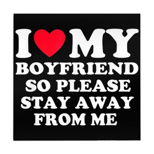 I Love My Boyfriend Mahjong Mats