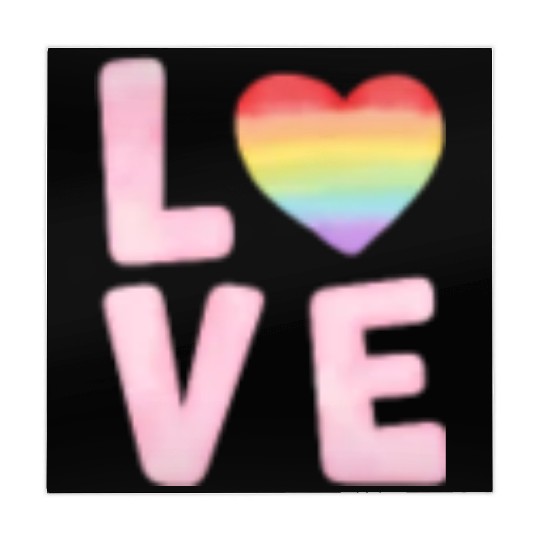Lgbtq Gay Pride Month Rainbow Love Is Love Mahjong Mats