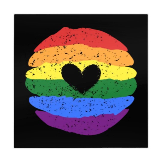 Lgbtq Gay Pride Month Rainbow Love Is Love Mahjong Mats