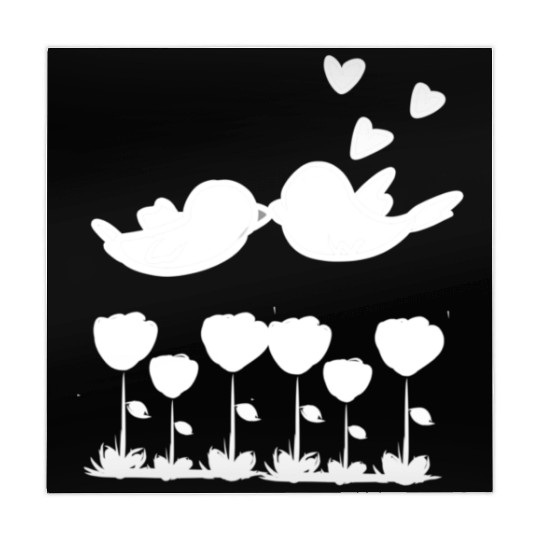 love bird animals nature flowers Mahjong Mats
