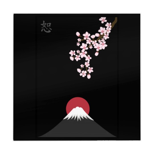 Japanese Mount Fuji Mahjong Mats Premium