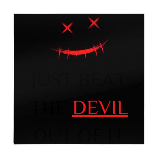 Just beat the devil out of it Mahjong Mats