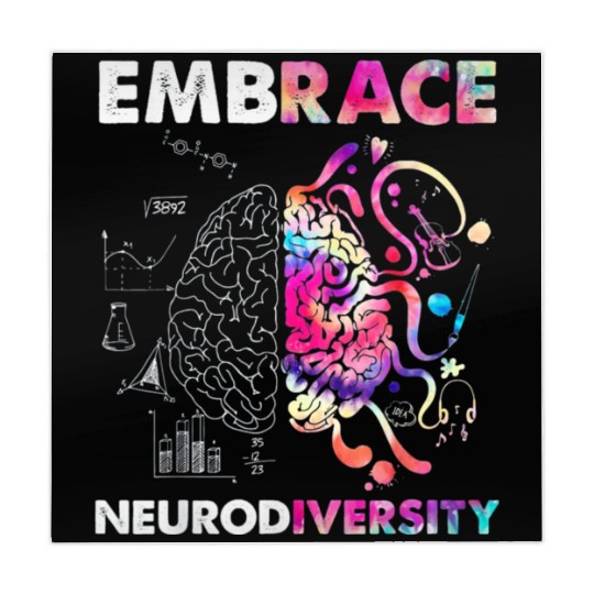 Embrace Neurodiversity Autism Awareness Mahjong Mats