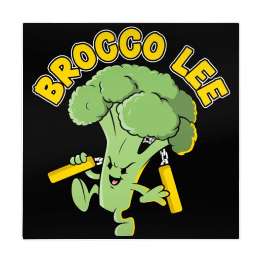 Brocco Lee Vegetable Vegetarian Vegan Broccoli Mahjong Mats