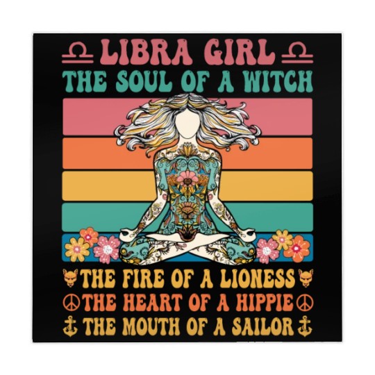 Libra Girl Astrology Sign Mahjong Mats