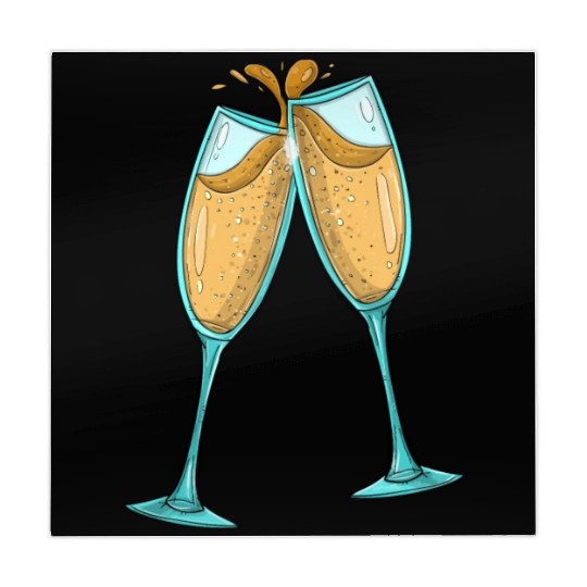 Champagne Glasses / Cheers Mahjong Mats