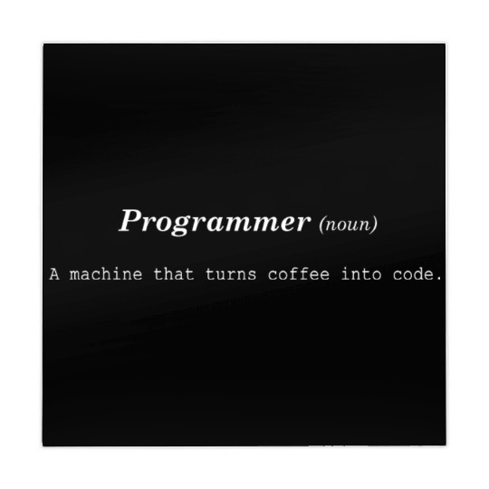 Funny Programmer Coffee Mahjong Mats