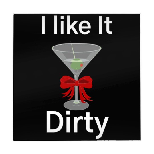 Martini Lover I Like It Dirty Martini Women Men Mahjong Mats