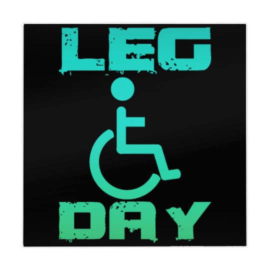 Leg Day Handicapped Wheelchair 18 Mahjong Mats