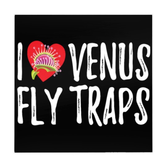 I Love Venus Flytrap Carnivorous Bite Me Mahjong Mats
