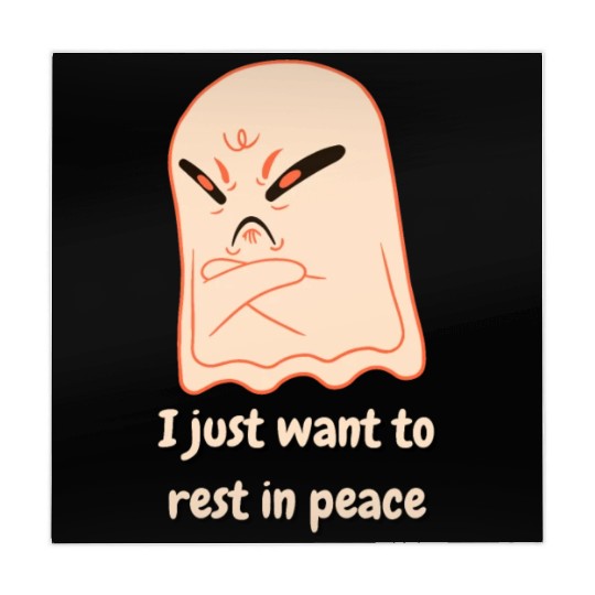 I Just Want To Rest In Peace Mad Ghost Mahjong Mats