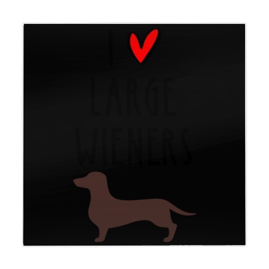 I Love Large Wieners Mahjong Mats