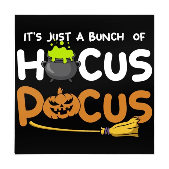 It's Just A Bunch Of Hocus Pocus Pumpkin Halloween Mahjong Mats